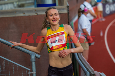 Bislett - Night of Highlights - 1500m kvinner - Amalie Manshaus Sæten