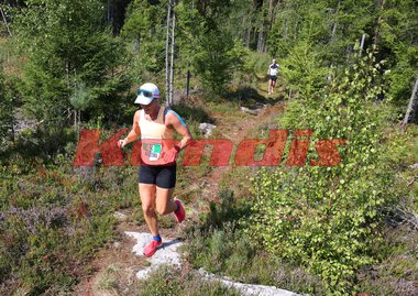 Cathrine Lorentzen vant klasse 45-49 år på maratondistansen under Kongsvinger Maraton 2024
