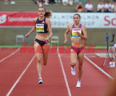 Trond Mohn Games 2024 - 5000 meter kvinner- Amalie Sæten - Lili Anna Vindics-Tóth