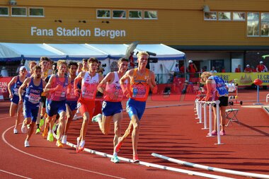 U23-EM Bergen 2025; Niels Laros; Andreas Fjeld Halvorsen; Kamil Herzyk
