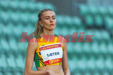 Bislett - Night of Highlights - 1500m kvinner - Amalie Manshaus Sæten