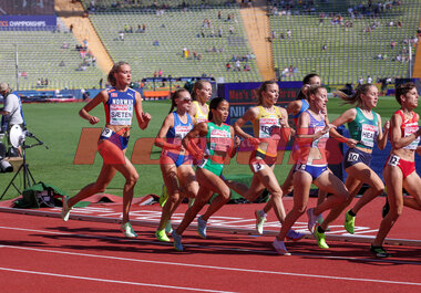 European Athletics Championships - 1500 meter kvinner Forsøksheat_1 - Amalie Sæten