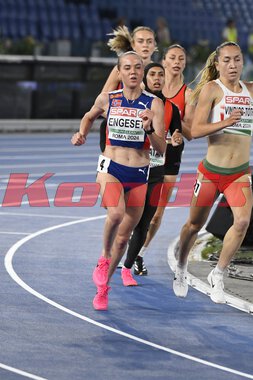 EM friidrett Roma 2024 - 5000 m kvinner finale Kristine Eikrem Engeset