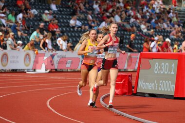 U23-EM Bergen 2025;  Vanessa Mikitenko; Sofia Thøgersen