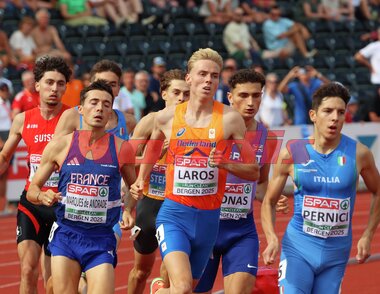 U23-EM Bergen 2025;  Marques De Andrade; Niels Laros