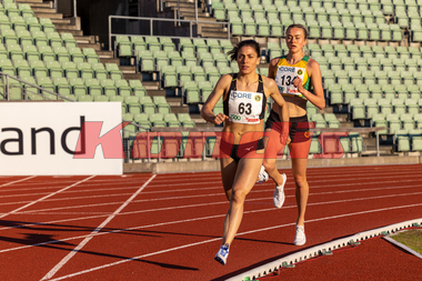 1500 Elite - Bislett - K 1500m - Trine Mjåland,  Kristiansand IF (63)