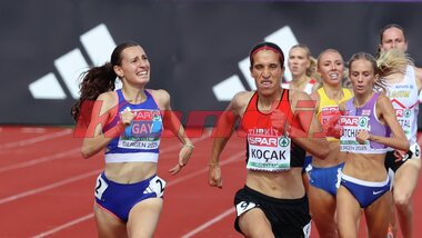 U23-EM Bergen 2025;  Adèle Gay; Dilek Koçak; 