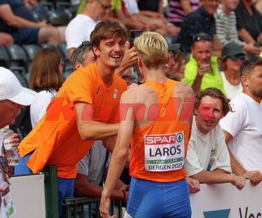 U23-EM Bergen 2025; Stefan Nillessen; Niels Laros;