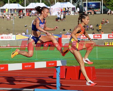 U23-EM Bergen 2025; Ilona Mononen; Marta Serrano