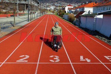 Konrad Åsnes - Fotoshoot ved Høgskulen på Vestlandet