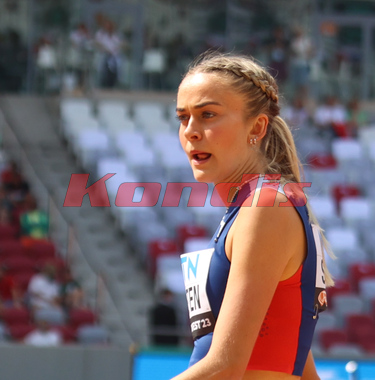 VM Friidrett 2023 Budapest - 1500 meter kvinner forsøksheat -Amalie SÆTEN