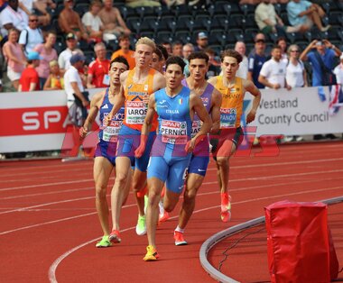 U23-EM Bergen 2025; Niels Laros; Francesco Pernici