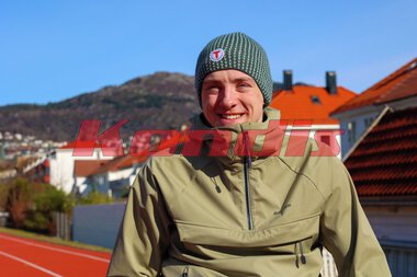 Konrad Åsnes - Fotoshoot ved Høgskulen på Vestlandet