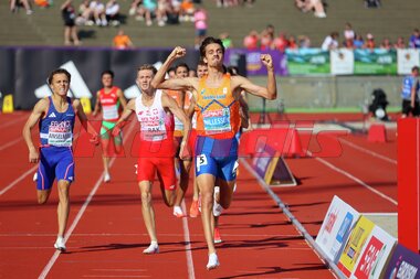 U23-EM Bergen 2025;  Paul Anselmini; Filip Rak; Stefan Nillessen