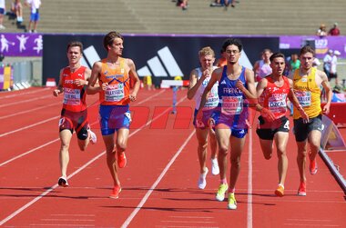 U23-EM Bergen 2025;  Aarno Liebl; Stefan Nillessen; Youssef Boutayeb; 