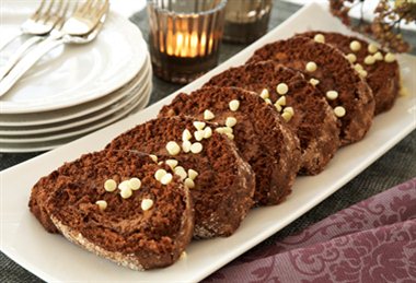 Sjokoladerullekake bredde