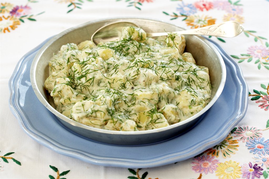 Dillstuede poteter