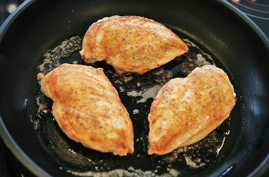 Slik steker du kyllingfilet