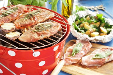 Saltimbocca med parmesan- og spinatpoteter