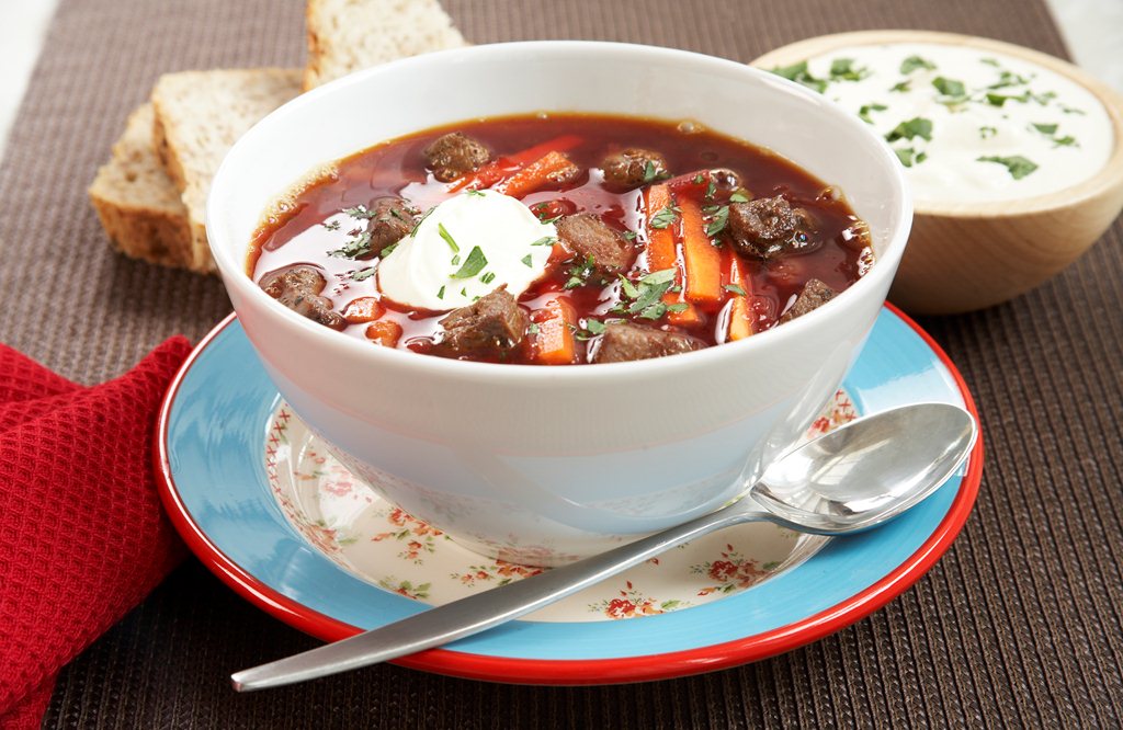 Borsjtj, russisk rødbetesuppe