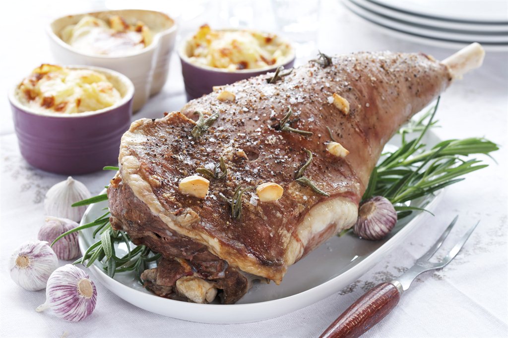 Lammestek med fløtegratinerte poteter