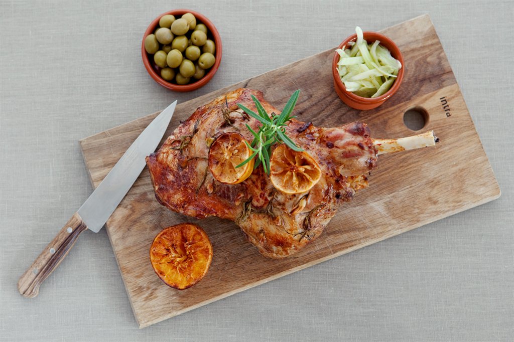 Lammelår på italiensk