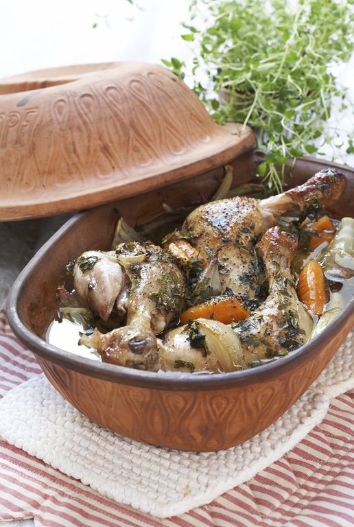 Leirgrytebakte kyllinglår