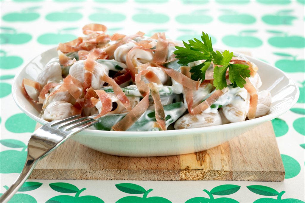 Sommerlig pastasalat