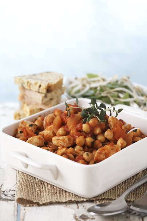 Kyllinggryte med kikerter