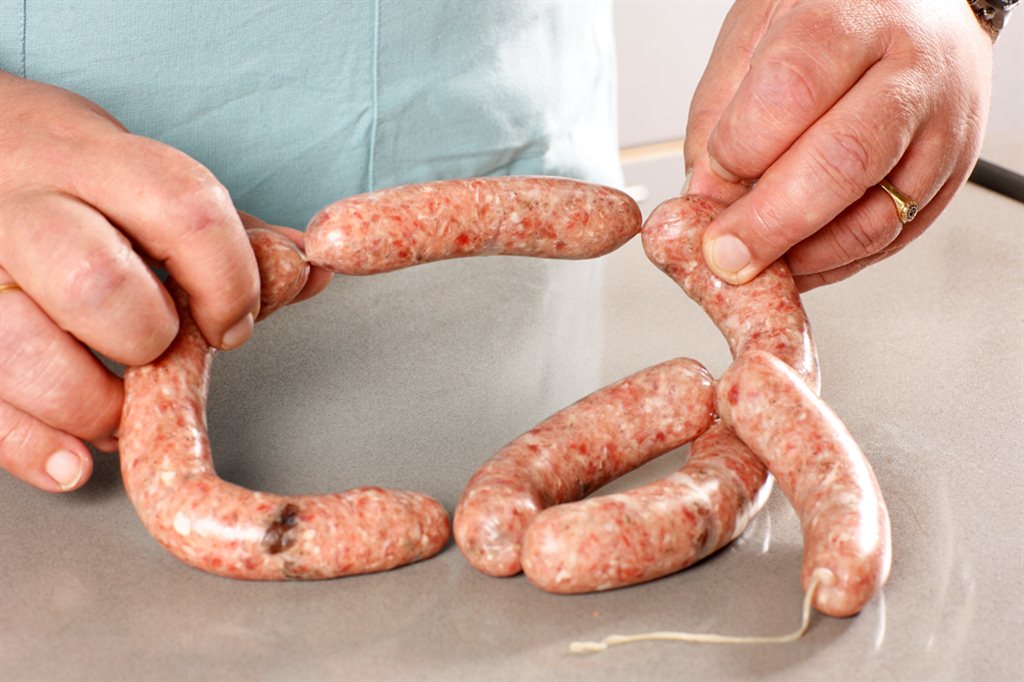 Hjemmelagde pølser trinn 6