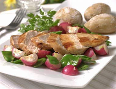 Sitronmarinert kyllingfilet