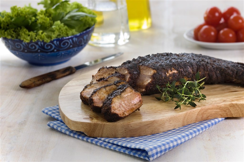 Blackened svinefilet
