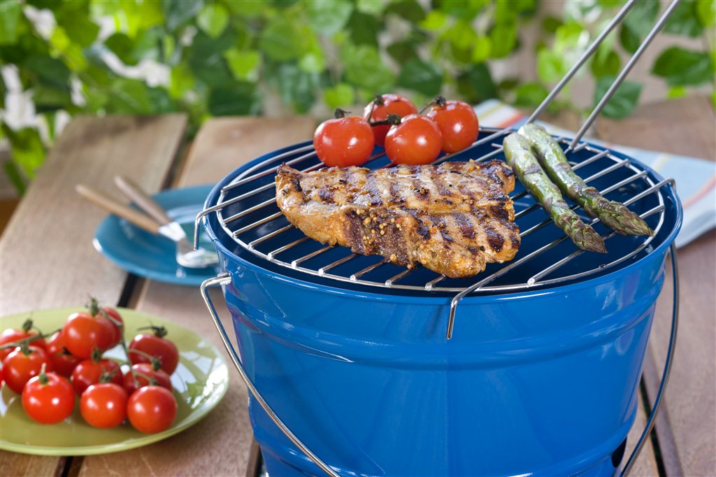 Marinerte svinekoteletter med cherrytomater