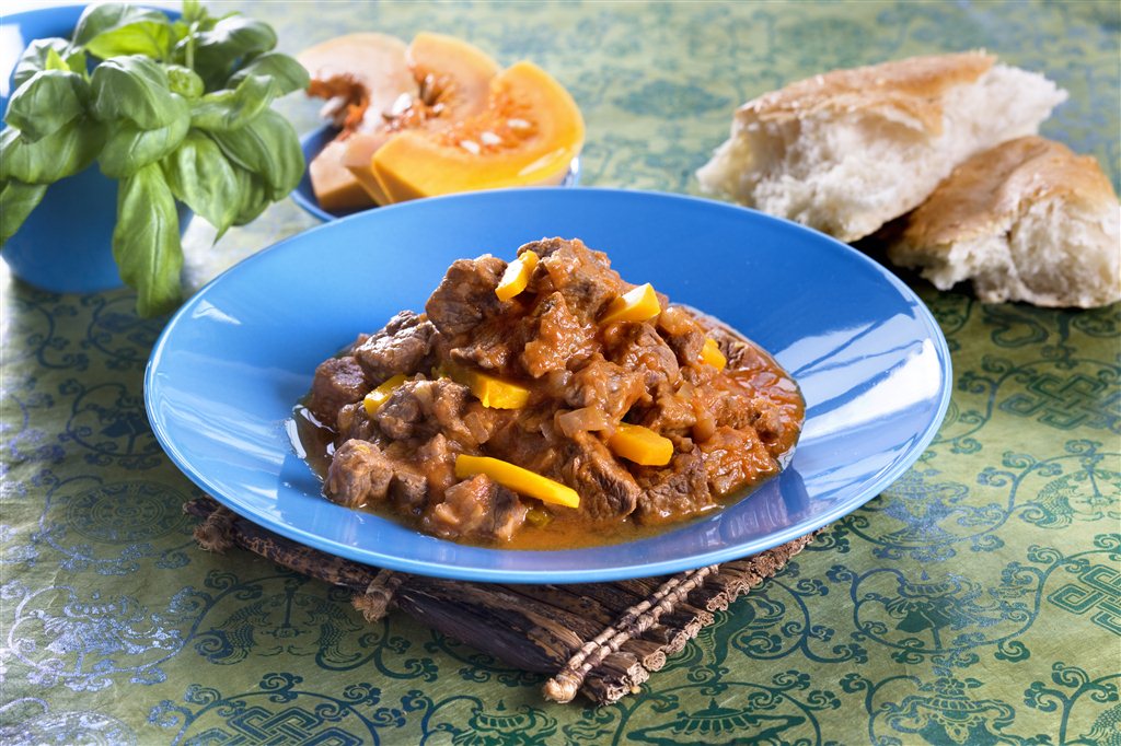 Mulah kudueah - kjøtt og gresskar fra sudan