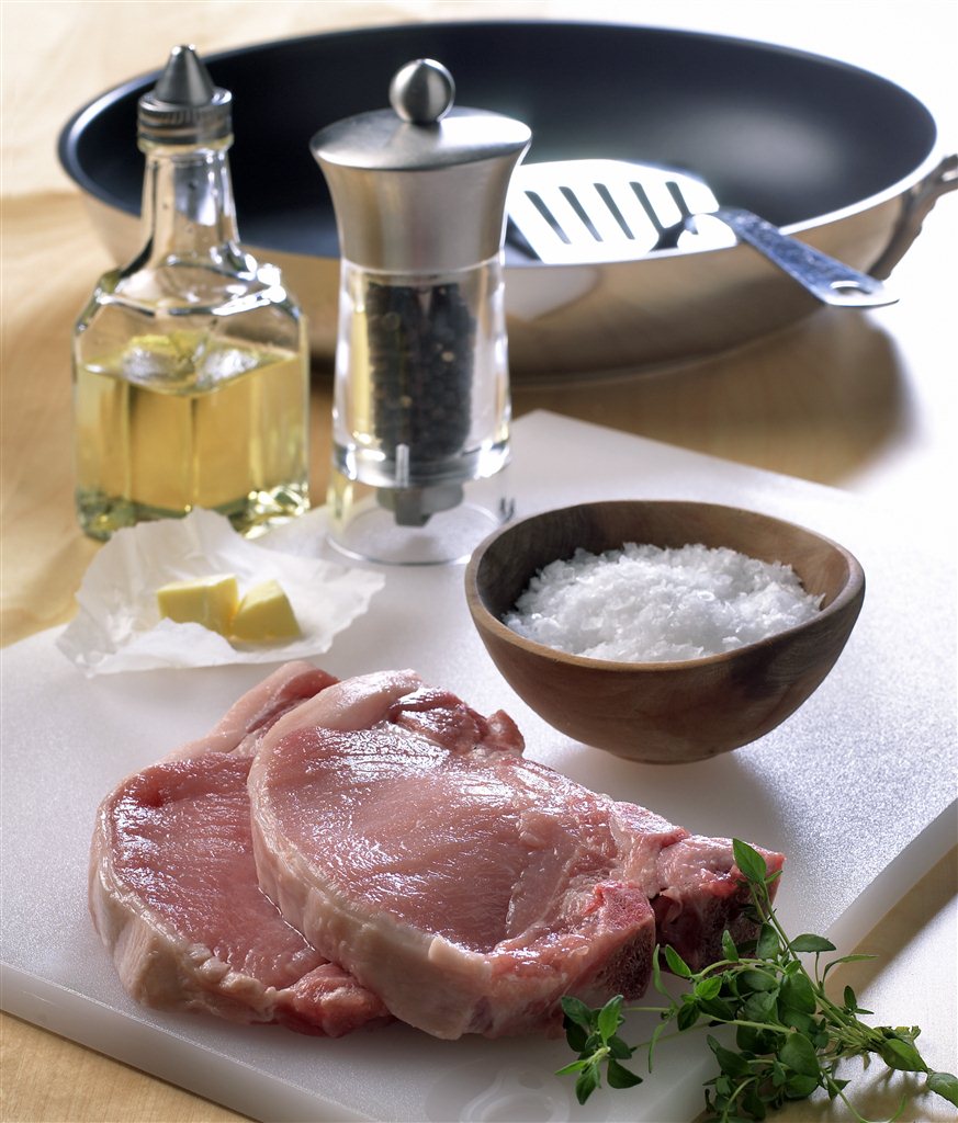 Steking av koteletter