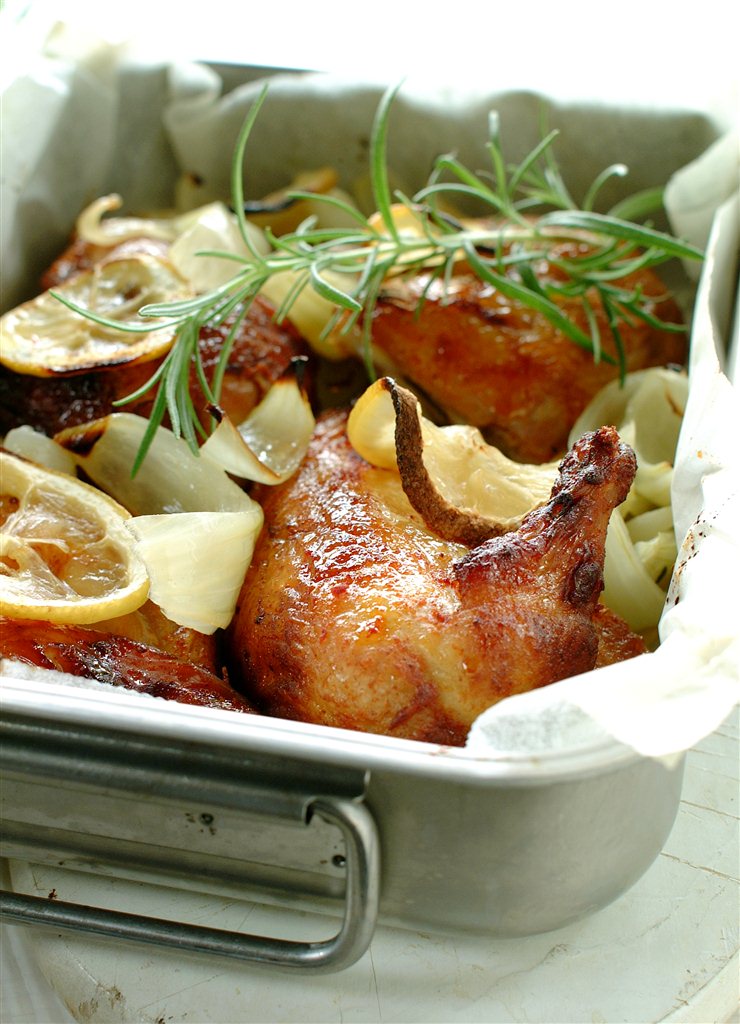 Grillet kylling med smak av honning