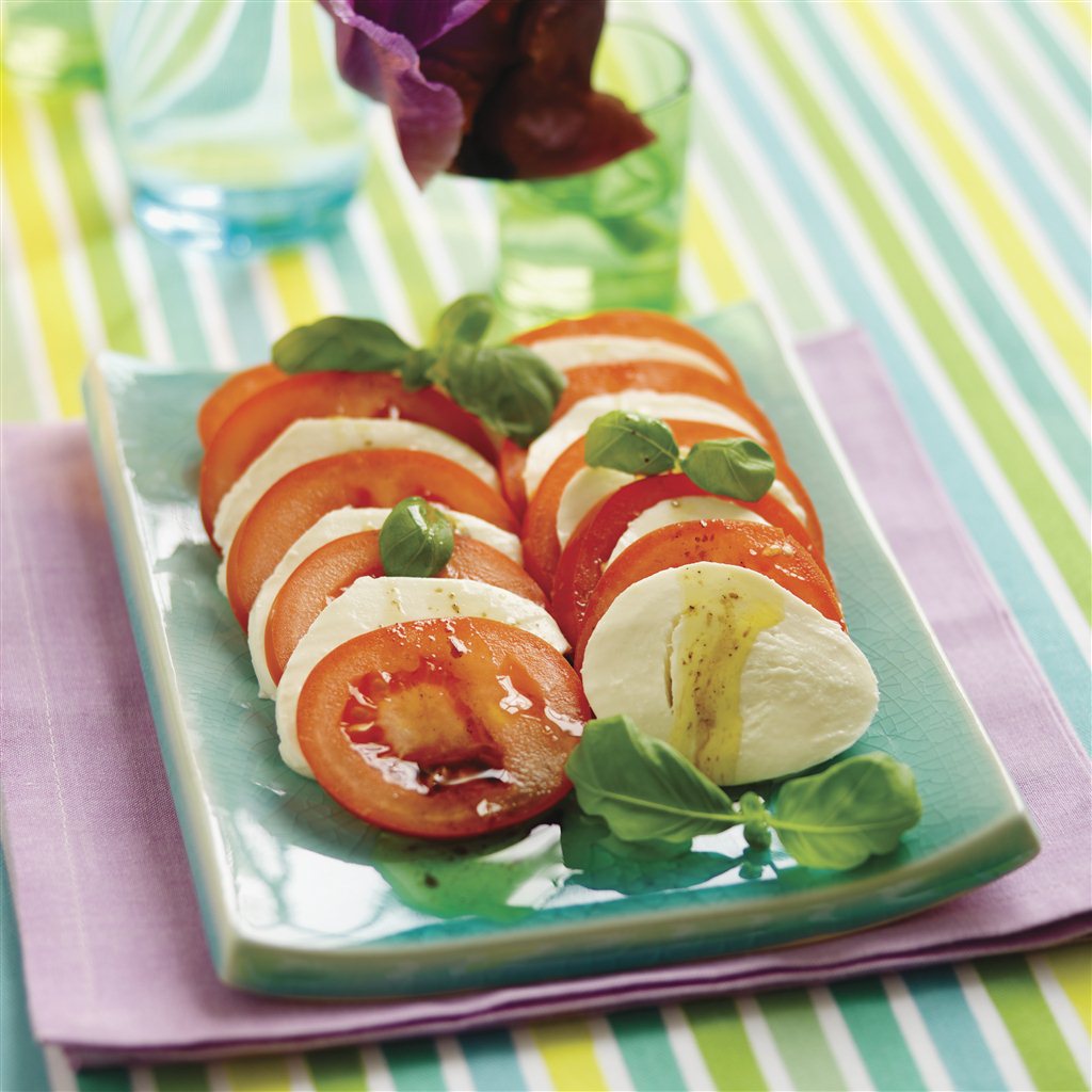 Tomat- og mozzarellasalat