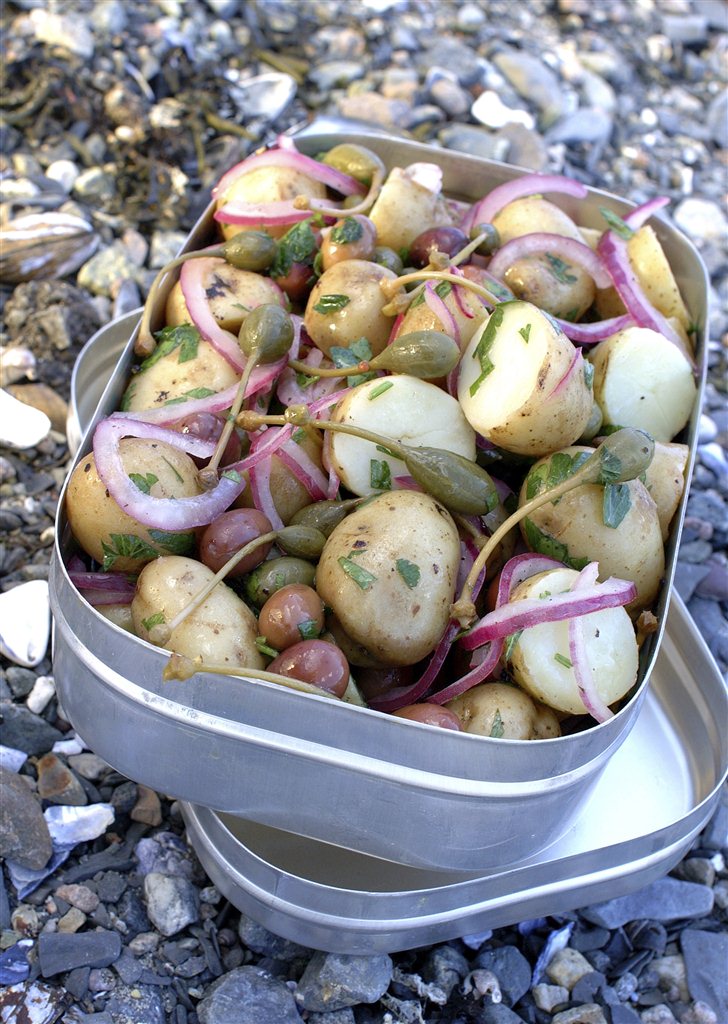 Potetsalat med stilkkapers