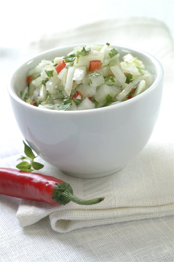 Pebre - chilensk hot salsa