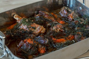 Lettgravet lammekjøtt 2c