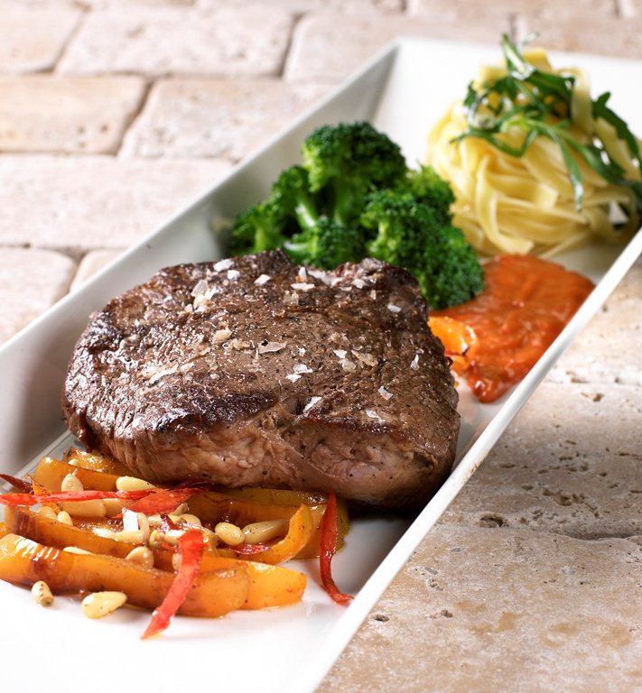 Flatbiff med paprika