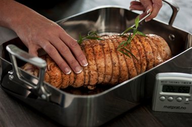 Helstekt kalkunfilet 3d