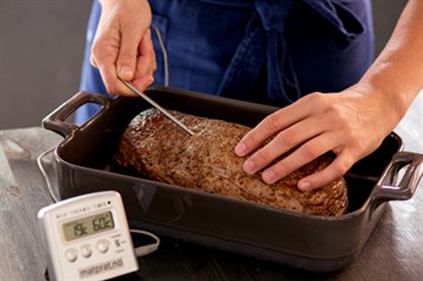 Helstekt indrefilet av storfe 3d