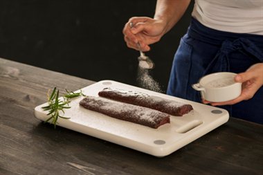 Gravet reinsdyrfilet med mandelpoteter 3a