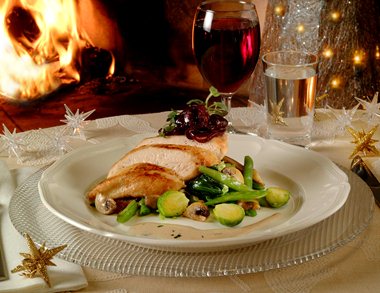 Kyllingfilet med smak av jul