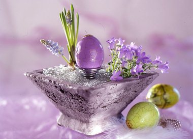 Vårlig eggdekorasjon