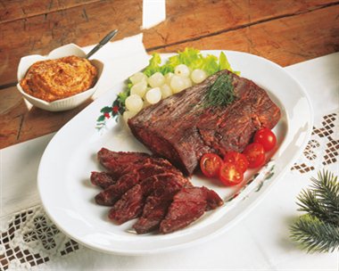 Gravet kjøtt av storfe 