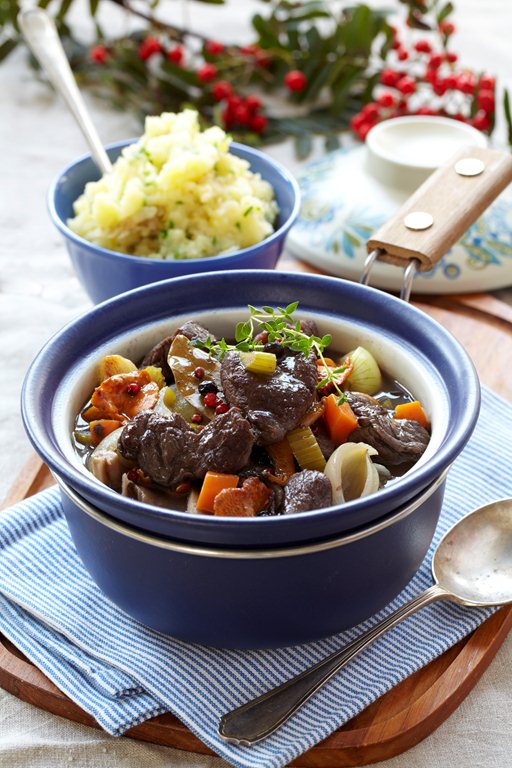 Viltgryte med reinsdyr