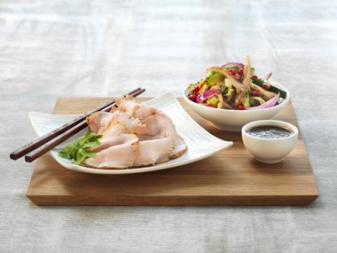 Helstekt ytrefilet av svin med asiatisk vri