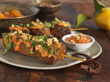 Marokkanske grillspyd